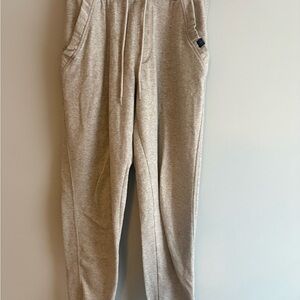 Monument men’s fleece jogger sweatpants heather gray size small EUC